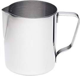 KitchenCraft kleiner Milchkrug, Edelstahl, 350 ml