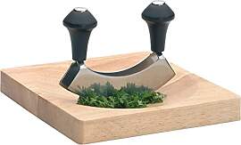 KitchenCraft Mezzaluna Hackmesser und