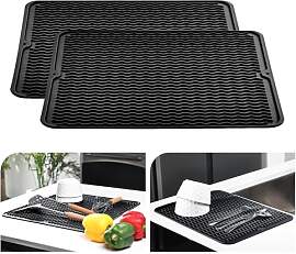KitchenRaku 2 Stück Abtropfmatte 30x40cm ,