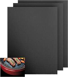 KitchenRaku 3 stück BBQ Grillmatte 32X50cm,