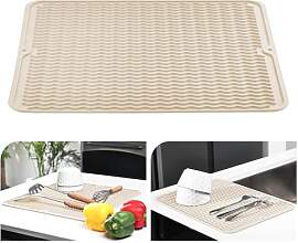 KitchenRaku Abtropfmatte 40x45cm, Geschirr aus