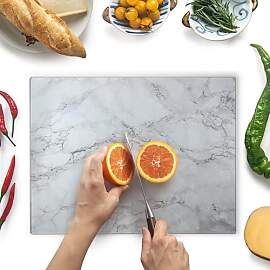 Kitchenville Glasschneidebrett 40×30 cm –