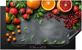 KitchenYeah© Herdabdeckplatte 90x52 cm Induktion