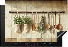 KitchenYeah© Herdabdeckplatte Einteilig 78x52 cm