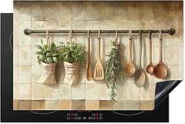 KitchenYeah© Herdabdeckplatte Einteilig 80x52 cm