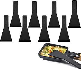 Kiuiom Raclette Spachtel, 8 Stück Raclette