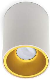 Kivi Aufputz Spot weiß gold