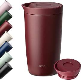 KIVY Thermobecher 350ml [6h Heiß & 24h Kalt]