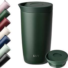 KIVY Thermobecher 350ml [6h Heiß & 24h Kalt]