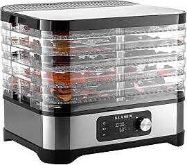 KLAMER Dörrautomat 400W, 24h-Timer und 35-70°C