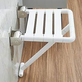 Klappbarer Duschsitz für die Wandmontage,