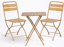 Klappbares Quadratisches Tischset 60x60 Cm Und 2