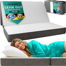 Klappmatratze Doppelmatratze klappbar 120x195x14