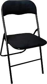 Klappsessel in Schwarz
