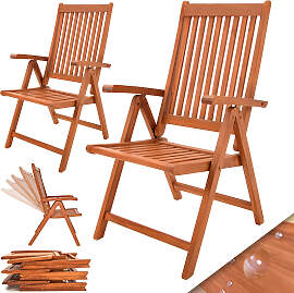 Klappstuhl 2er-Set ergonomisch verstellbar 5