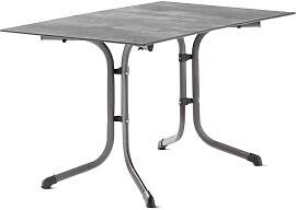 Klapptisch Polytec (HPL) 120x80cm Stahlgestell