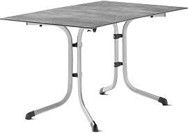 Klapptisch Polytec (HPL) 120x80cm Stahlgestell