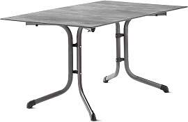 Klapptisch Polytec (HPL) 140x90cm Stahlgestell
