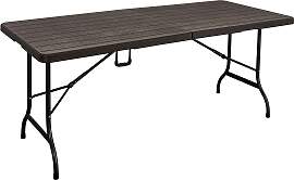 Klapptisch Tabora ca. 180x75 cm Braun