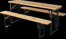 Klassische Bierzeltgarnitur - mehrteilig &