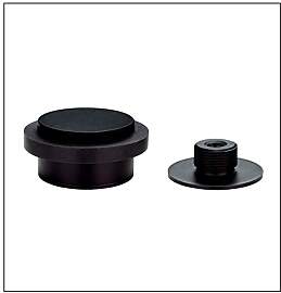 Klebe-Türstopper | 45 x 20 mm | Gewindesockel |