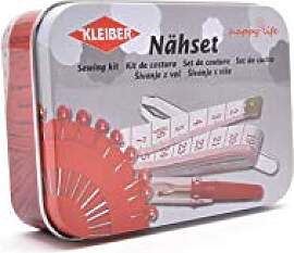 Kleiber 920-33 + Co.GmbH Nähset in Metalldose, rot