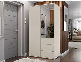 Kleiderschrank Alekto 2D3SZ AK13 mit Spiegel