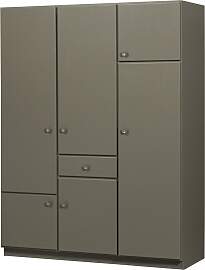 Kleiderschrank Alfie aus Kiefernholz, modernes