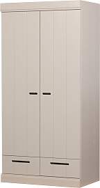 Kleiderschrank Connect aus Kiefernholz, modern mit 