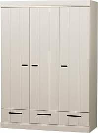 Kleiderschrank Connect aus Kiefernholz, modernes