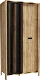 Kleiderschrank FORTE "Jytana", mauvella