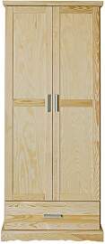 Kleiderschrank Kiefer Vollholz massiv natur Buteo