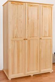 Kleiderschrank Kiefer Vollholz massiv natur Junco