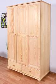 Kleiderschrank Kiefer Vollholz massiv natur Junco
