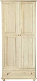 Kleiderschrank Kiefer Vollholz massiv natur Junco