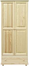 Kleiderschrank Kiefer Vollholz massiv natur Junco