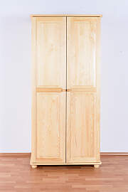 Kleiderschrank Kiefer Vollholz massiv natur Junco