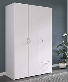 Kleiderschrank PARISOT "Daily 2", weiß, 