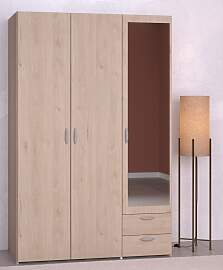 Kleiderschrank PARISOT "Daily", braun