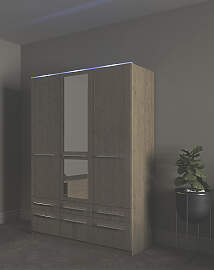 Kleiderschrank PRIESS "Schrank Garderobe