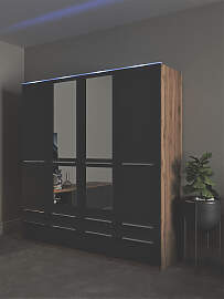 Kleiderschrank PRIESS "Schrank Garderobe