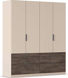 Kleiderschrank RAUCH "Koda", beige