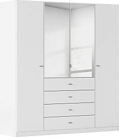 Kleiderschrank RAUCH "Sinsheim", weiß,