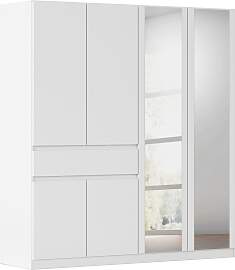 Kleiderschrank RAUCH "Tübingen", weiß, 