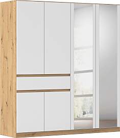 Kleiderschrank RAUCH "Tübingen", weiß