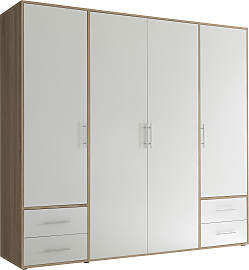 Kleiderschrank SCHLAFKONTOR "Valencia",