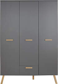 Kleiderschrank TRENDTEAM "Mats", grau,