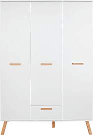 Kleiderschrank TRENDTEAM "Mats", weiß,