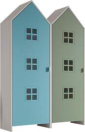 Kleiderschrank VIPACK "Set Casami Bruges in