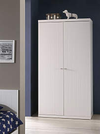 Kleiderschrank VIPACK, weiß, B:110cm H:205cm